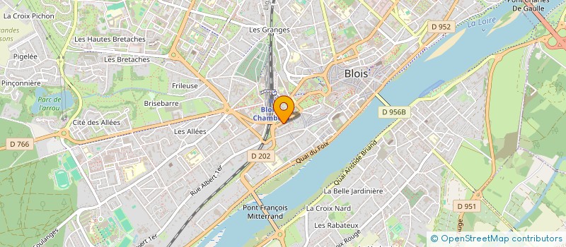 localisation de l'entreprise LAPORAL-URTIAGA  BLOIS