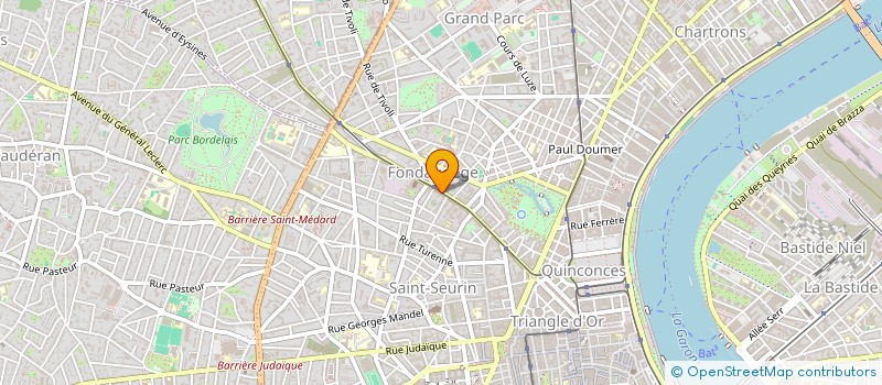 localisation de l'entreprise LAPORTE à BORDEAUX