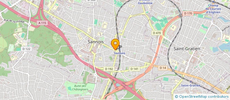 localisation de l'entreprise LAPORTE  SANNOIS