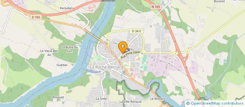 localisation de l'entreprise LAPORTE AJM  NIVILLAC