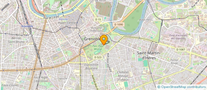 localisation de l'entreprise LAPORTE-BAUTHIER-YECHICHIAN-RAJON à GRENOBLE