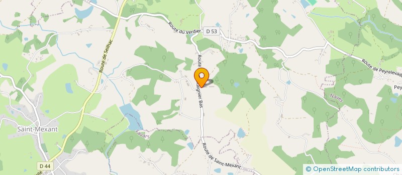 localisation de l'entreprise LAPORTE & CO  SAINT-MEXANT