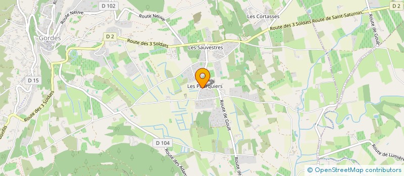 localisation de l'entreprise LAPORTE INVESTISSEMENTS IMMOBILIERS  GORDES