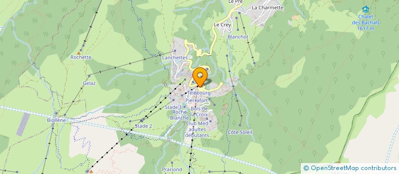 localisation de l'entreprise LAPORTE KEVIN & BOSCHAT KARINE  LES AVANCHERS-VALMOREL