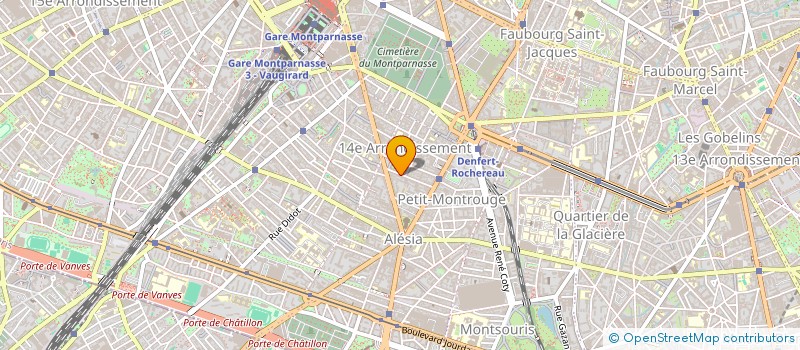 localisation de l'entreprise LAPORTE PEREZ 1  PARIS