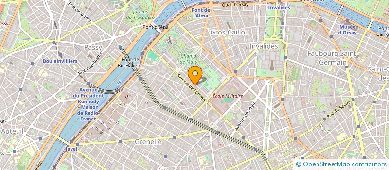 localisation de l'entreprise LAPORTES  PARIS