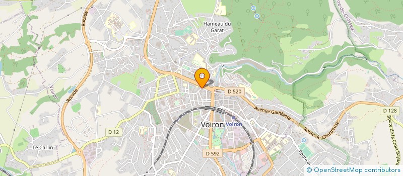 localisation de l'entreprise LAPOTEK à VOIRON