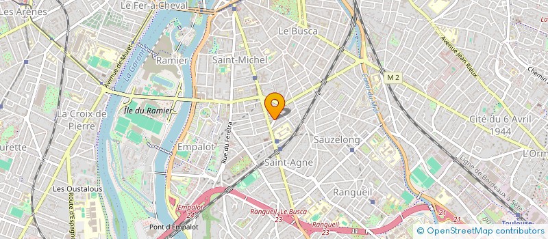 localisation de l'entreprise LAPOUJADE à TOULOUSE