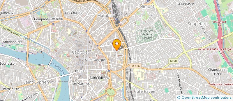 localisation de l'entreprise LAPOUJADE CHEN à TOULOUSE