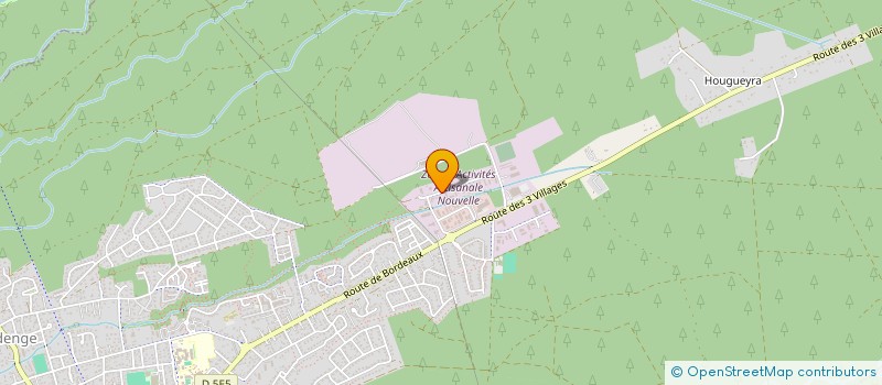 localisation de l'entreprise LAPOULE STEPHANE  AUDENGE