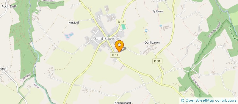 localisation de l'entreprise LAPOUS à SAINT-SAUVEUR