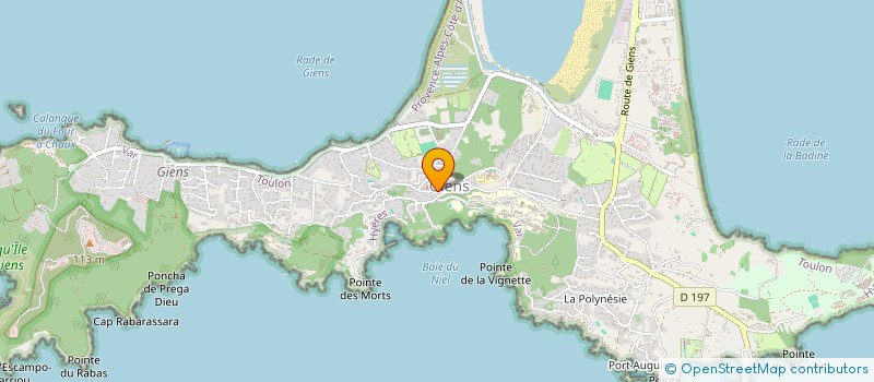 localisation de l'entreprise LAPP à HYERES