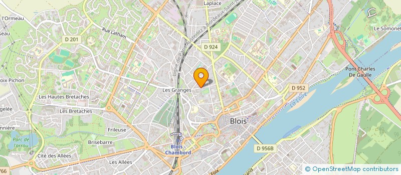 localisation de l'entreprise LAPPE 47  BLOIS