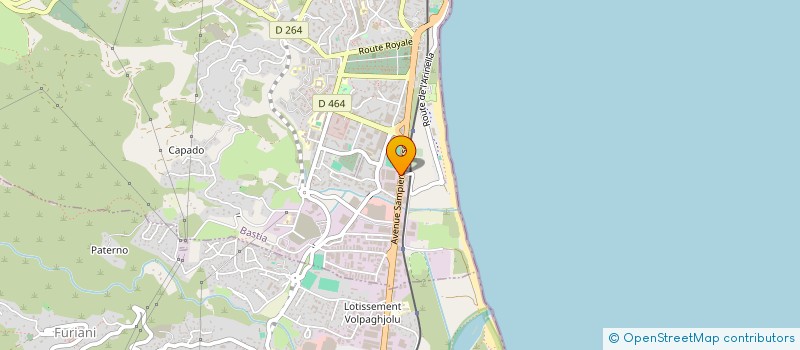 localisation de l'entreprise LAPPE 51 à BASTIA