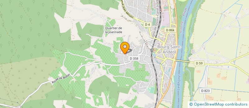 localisation de l'entreprise LAPPTEC  PIERRELATTE