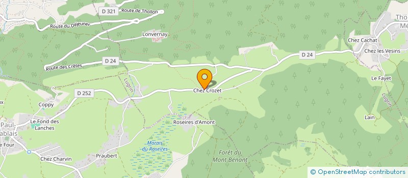 localisation de l'entreprise LAPRAU  FETERNES