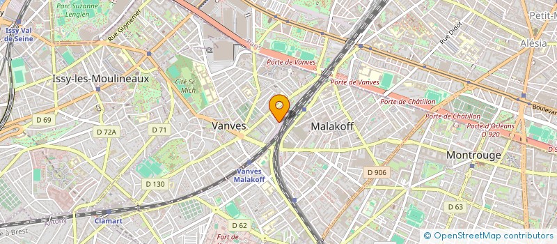 localisation de l'entreprise LAPROG à VANVES