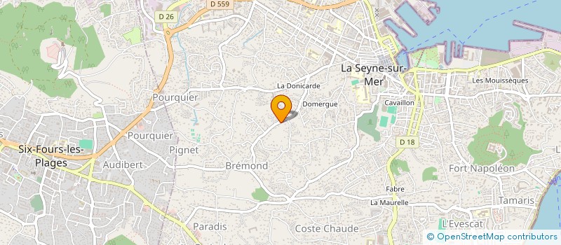 localisation de l'entreprise LAPS MO à LA SEYNE-SUR-MER
