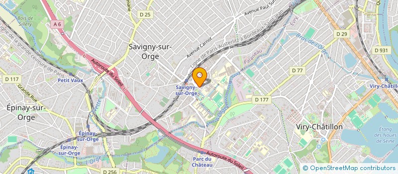 localisation de l'entreprise LAPTOP CONNECT à SAVIGNY-SUR-ORGE