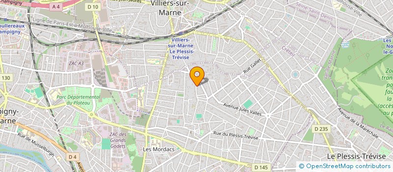 localisation de l'entreprise LAPUB  CHAMPIGNY-SUR-MARNE