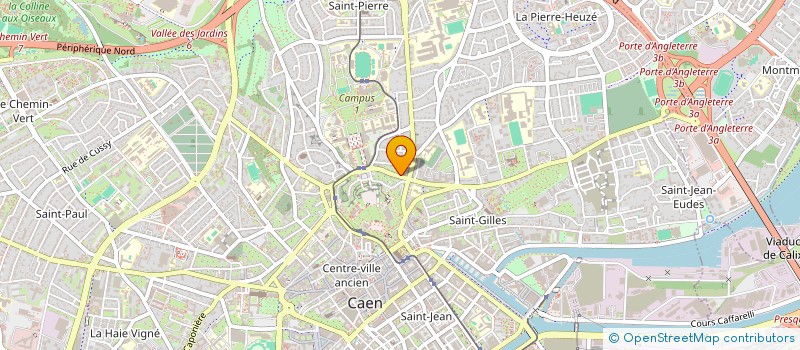 localisation de l'entreprise LAPUCE à CAEN
