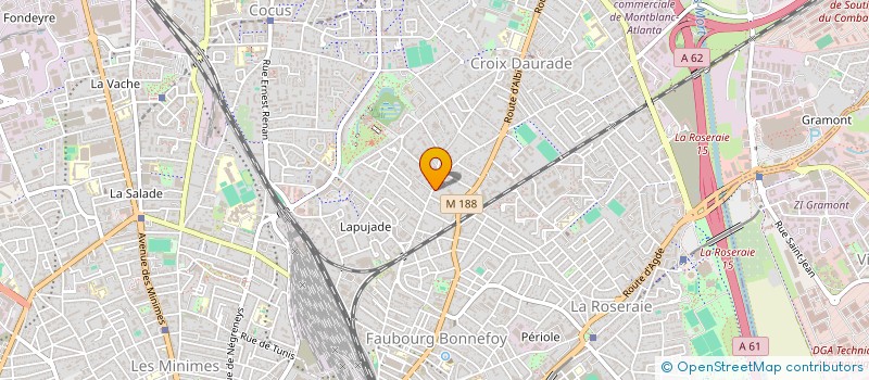 localisation de l'entreprise LAPUJADE PAUL ET MARIE à TOULOUSE