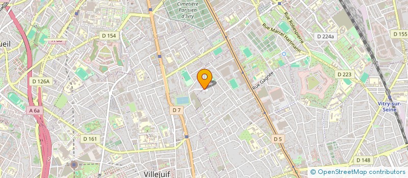 localisation de l'entreprise LAPUKANN  VITRY-SUR-SEINE