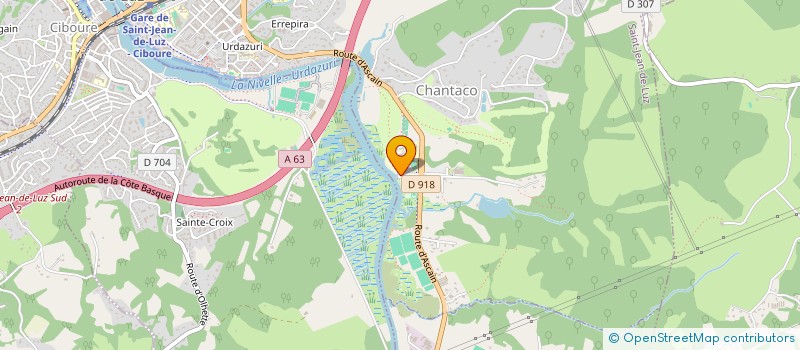 localisation de l'entreprise LAPURDIKO ARRAUN TALDEA à SAINT-JEAN-DE-LUZ