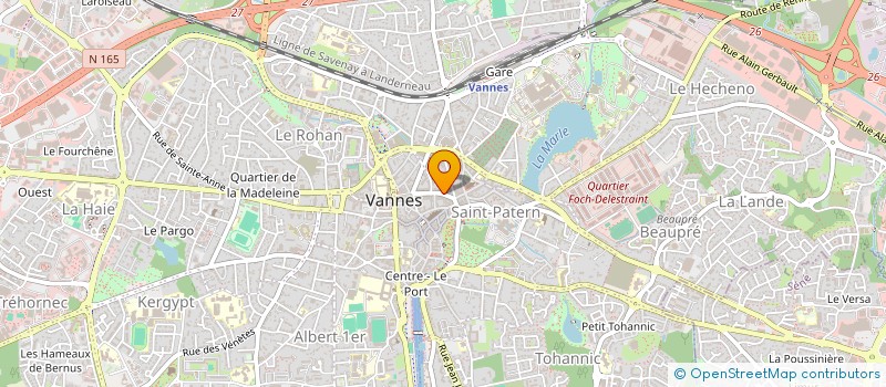 localisation de l'entreprise LAQ 56 à VANNES