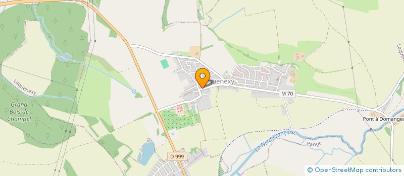 localisation de l'entreprise LAQUENEXY ANIM'  LAQUENEXY