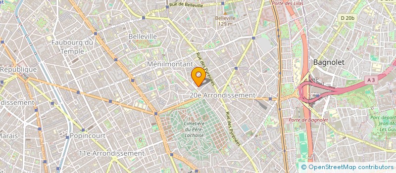 localisation de l'entreprise LAQUES ART CREATION  PARIS