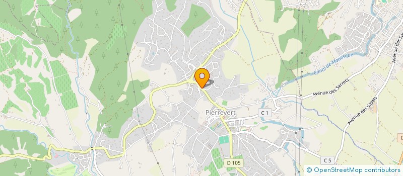 localisation de l'entreprise LAQUIHADO  PIERREVERT