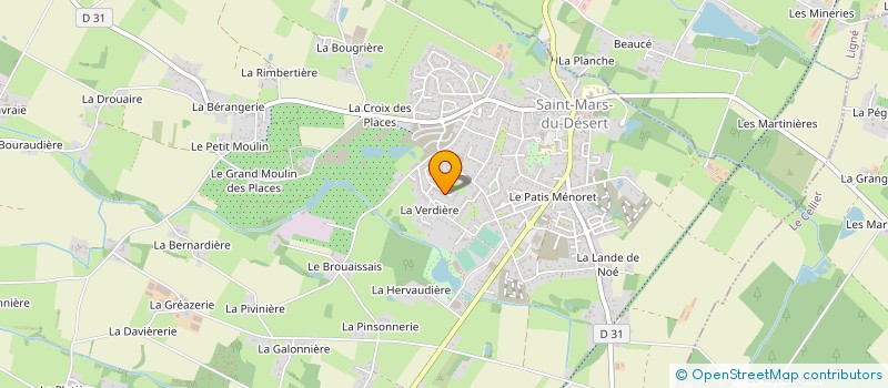 localisation de l'entreprise LAQUITTANT à SAINT-MARS-DU-DESERT