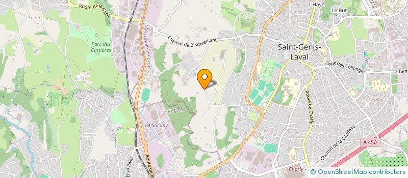 localisation de l'entreprise LAR  SAINT-GENIS-LAVAL
