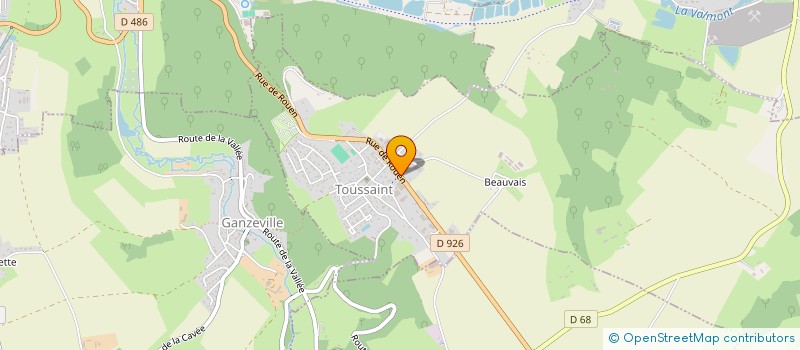 localisation de l'entreprise LAR ET RID  TOUSSAINT