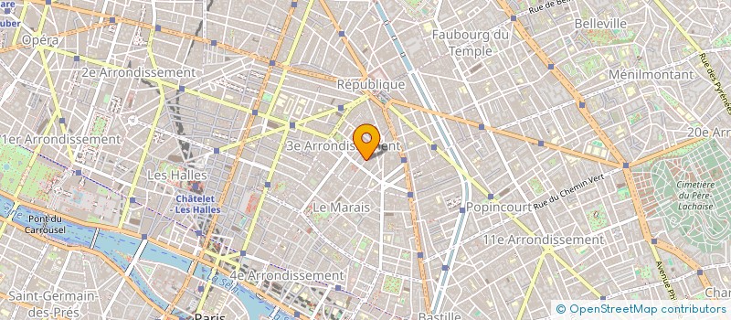 localisation de l'entreprise LARA  PARIS