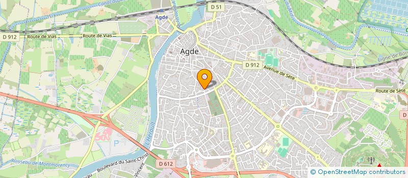 localisation de l'entreprise LARA  AGDE