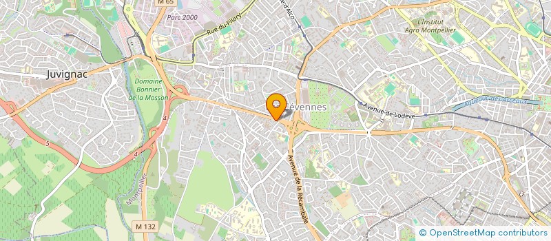 localisation de l'entreprise LARA à MONTPELLIER