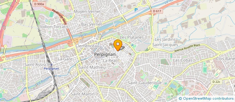 localisation de l'entreprise LARA  PERPIGNAN