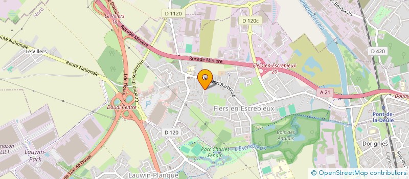 localisation de l'entreprise LARA  FLERS-EN-ESCREBIEUX