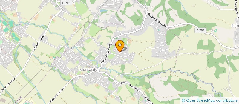 localisation de l'entreprise LARA  MONTARDON