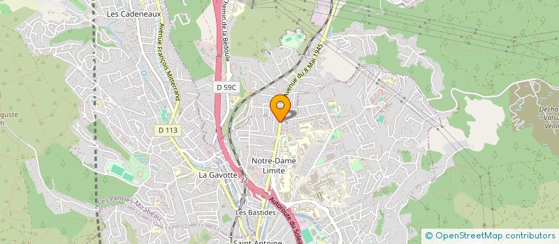 localisation de l'entreprise LARA à MARSEILLE