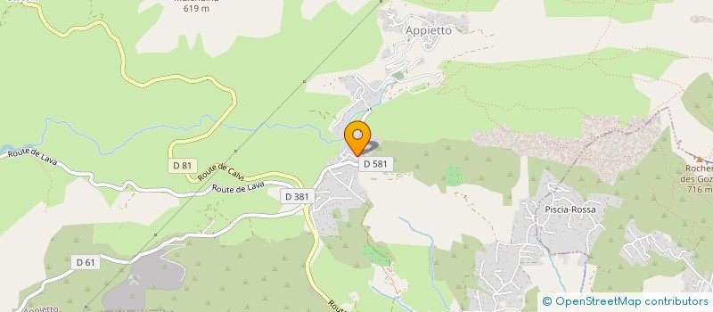 localisation de l'entreprise LARA CLEA LOCATION  APPIETTO