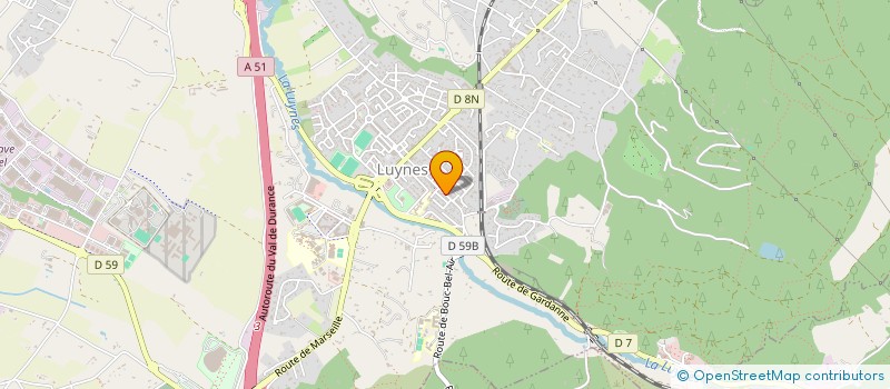 localisation de l'entreprise LARA ELEC à AIX-EN-PROVENCE
