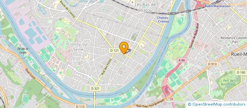 localisation de l'entreprise LARA FLEURS  CROISSY-SUR-SEINE