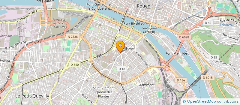 localisation de l'entreprise LARA FOOD à ROUEN