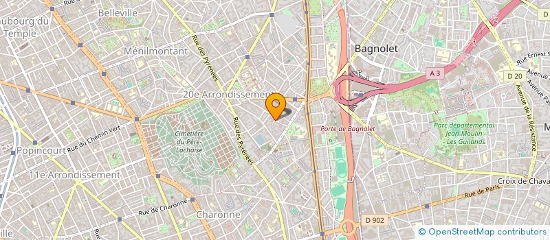 localisation de l'entreprise LARA LAKIS  PARIS