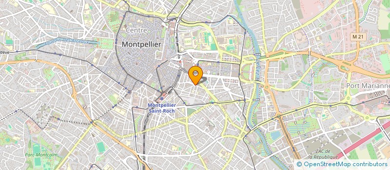 localisation de l'entreprise LARA MED  MONTPELLIER