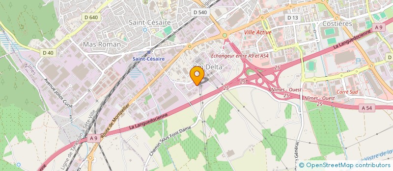 localisation de l'entreprise LARA MENUISERIE  NIMES