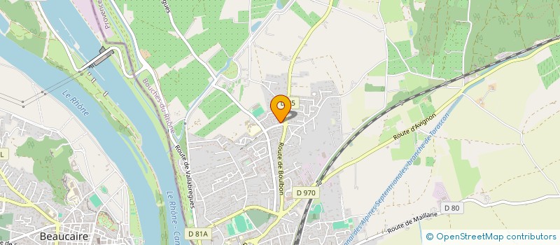 localisation de l'entreprise LARA SOL AIR  TARASCON